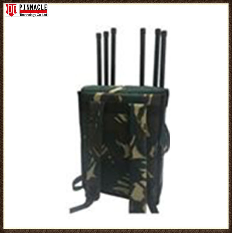 Manpack FPV Anti Drone Jamme 300-6000MHz UAS Signal Blocker voor het verstoren van GPS WIFI afstandsbediening FPV signalen