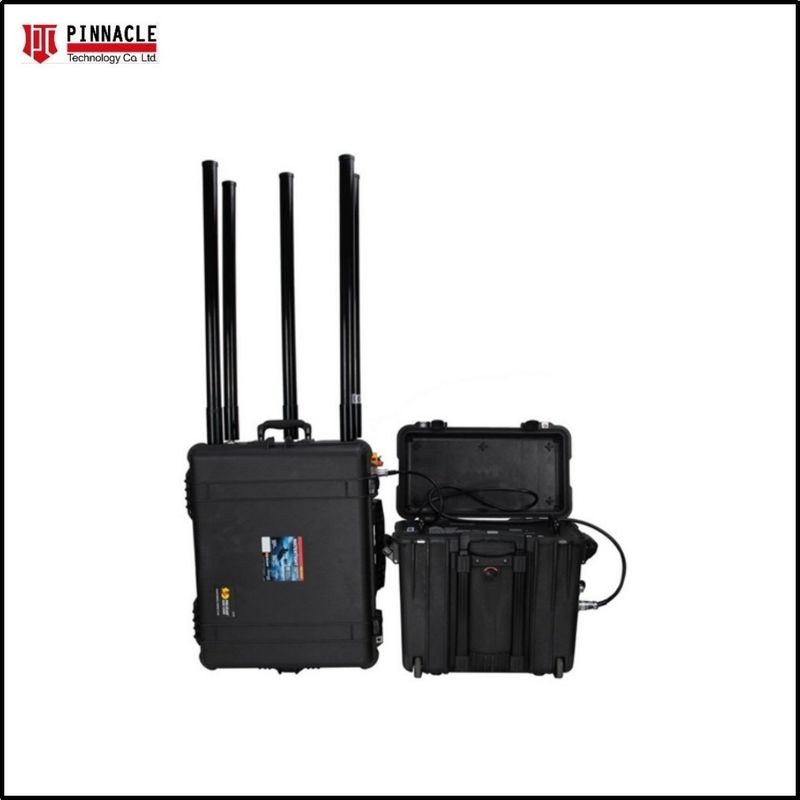 800W RCIED mobiele telefoon verstoringsapparaat Pelican Disruptor voor militaire politie overheidstransport