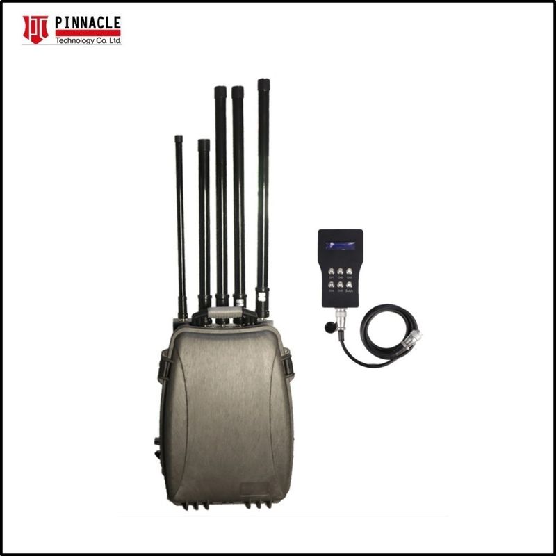 Volle band VHF UHF afstandsbediening Manpack Backpack Signal Jammer 2G 3G 4G 5G