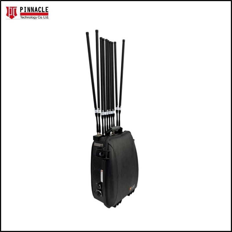 Volle band VHF UHF afstandsbediening Manpack Backpack Signal Jammer 2G 3G 4G 5G