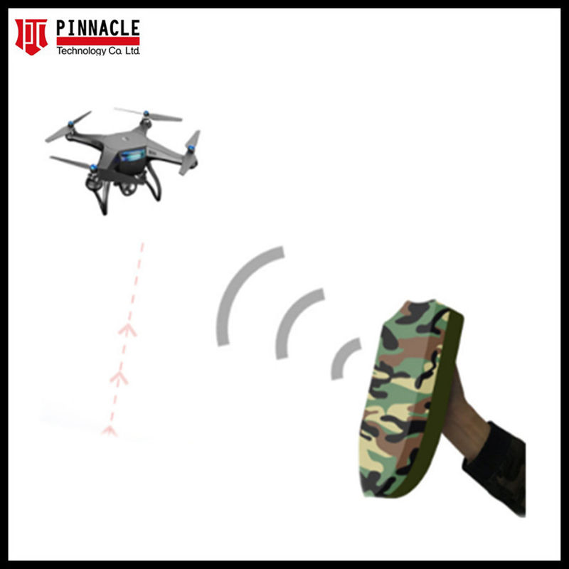 Afstandsbediening RF Anti Drone Jammer UAV Blocker 2.4G 5.2G Handheld Shield Shape