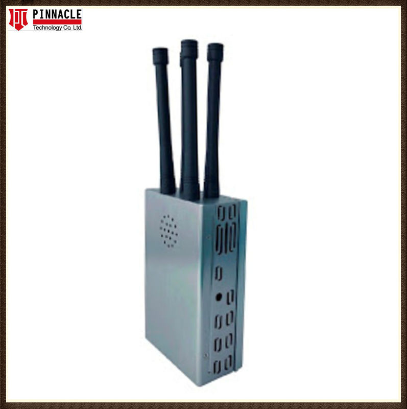 30W L1 ~ L5 GPS Wifi Cell Phone Handheld GPS Blocker 4 Antennen Afstandsbediening