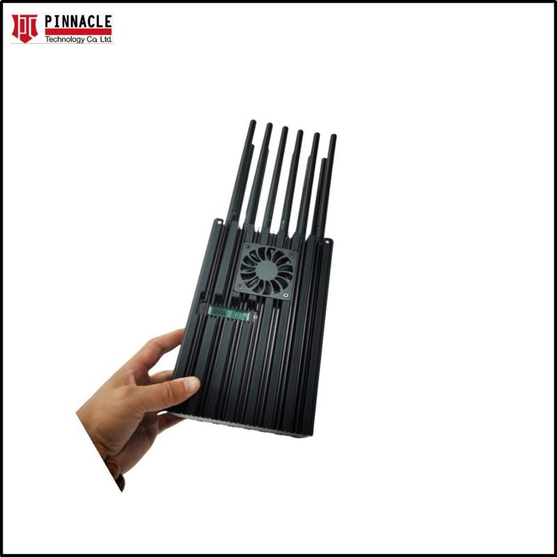 12 Antenne Handheld Signal Jammer Scrambler CDMA GSM PCS 3G LTE UHF VHF afstandsbediening