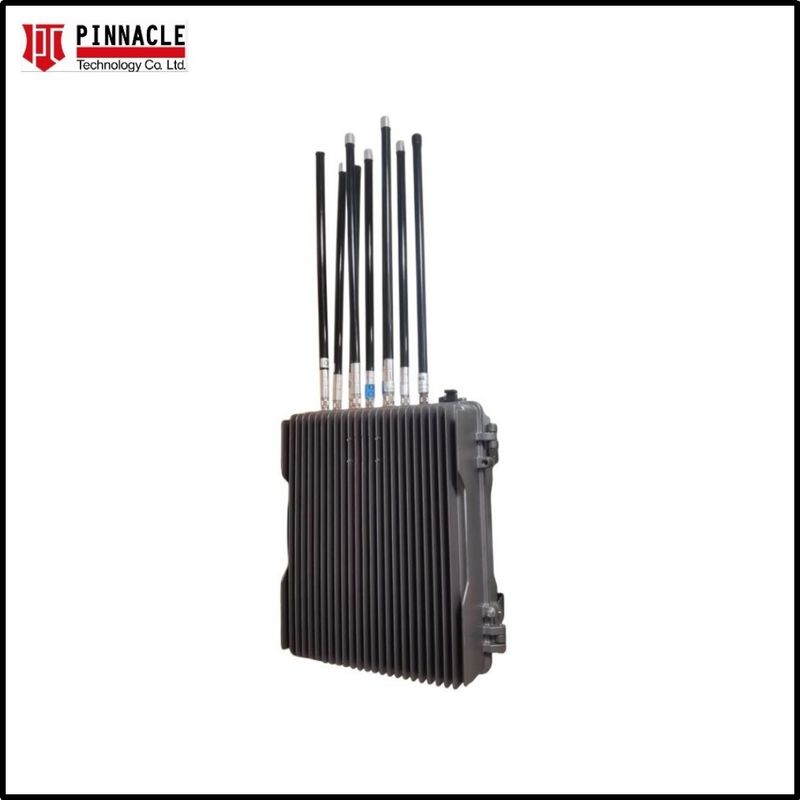 Buitenaardse aluminium UAS FPV Radio Anti Drone Jammer Vast type