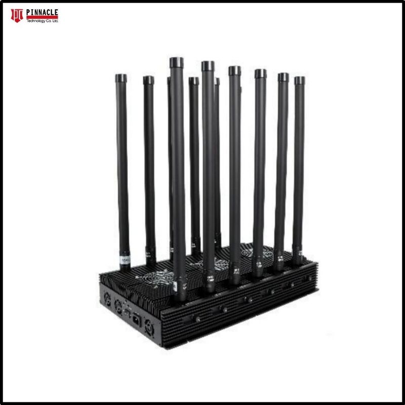 Desktop 300W Mobiele telefoon 2G / 3G / 4G / 5G WIFI Conferentie vergaderruimte Signal Jammer