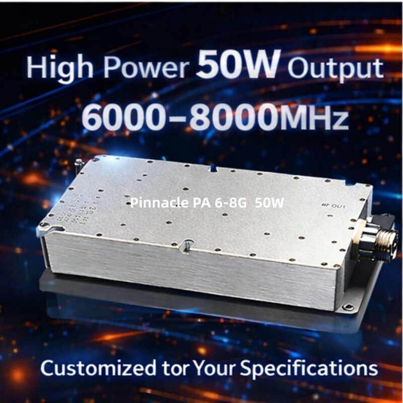 810 GHz 50W High Power Amplifier Module High-Efficiency RF Power Amplifier voor X-band toepassingen
