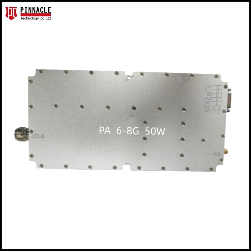 High-Power WiFi 6E RF Jammer Amplifier Module met 50W of 100W output voor 5925-7125 MHz Signal Suppression