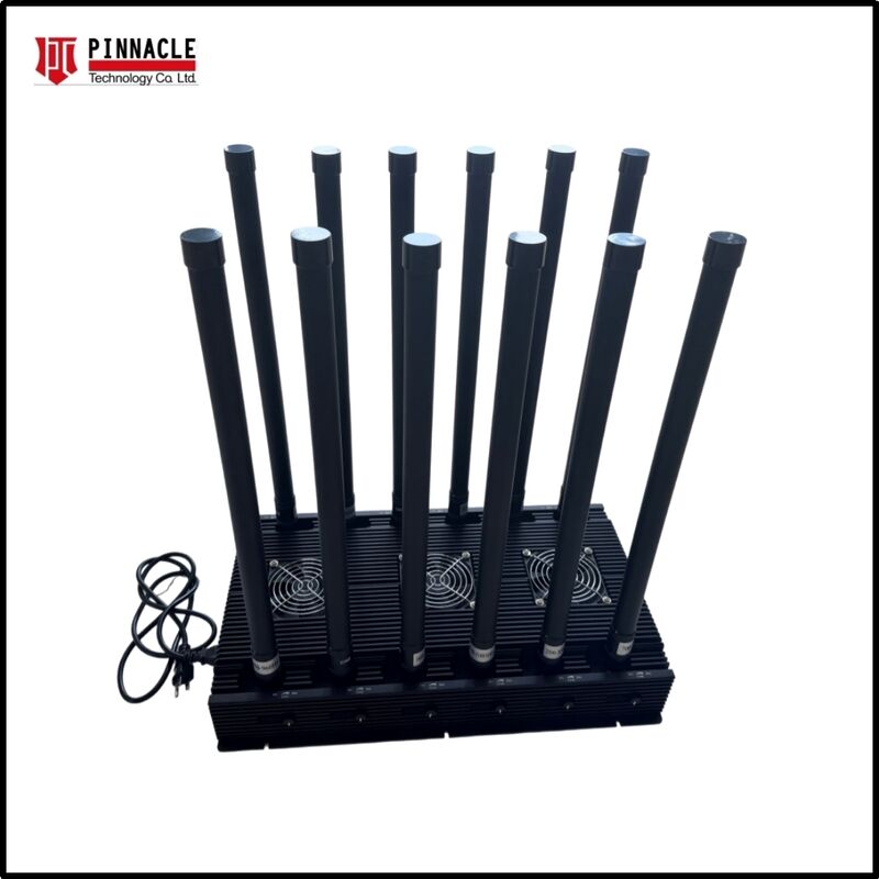 Desktop 300W Mobiele telefoon 2G / 3G / 4G / 5G WIFI Conferentie vergaderruimte Signal Jammer