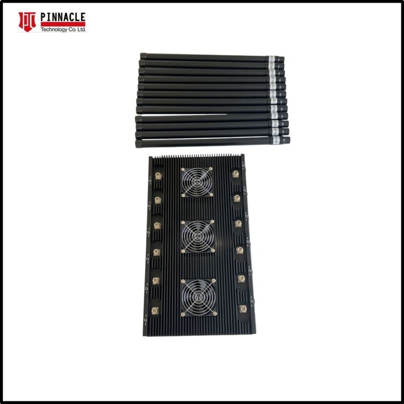 Desktop 300W Mobiele telefoon 2G / 3G / 4G / 5G WIFI Conferentie vergaderruimte Signal Jammer