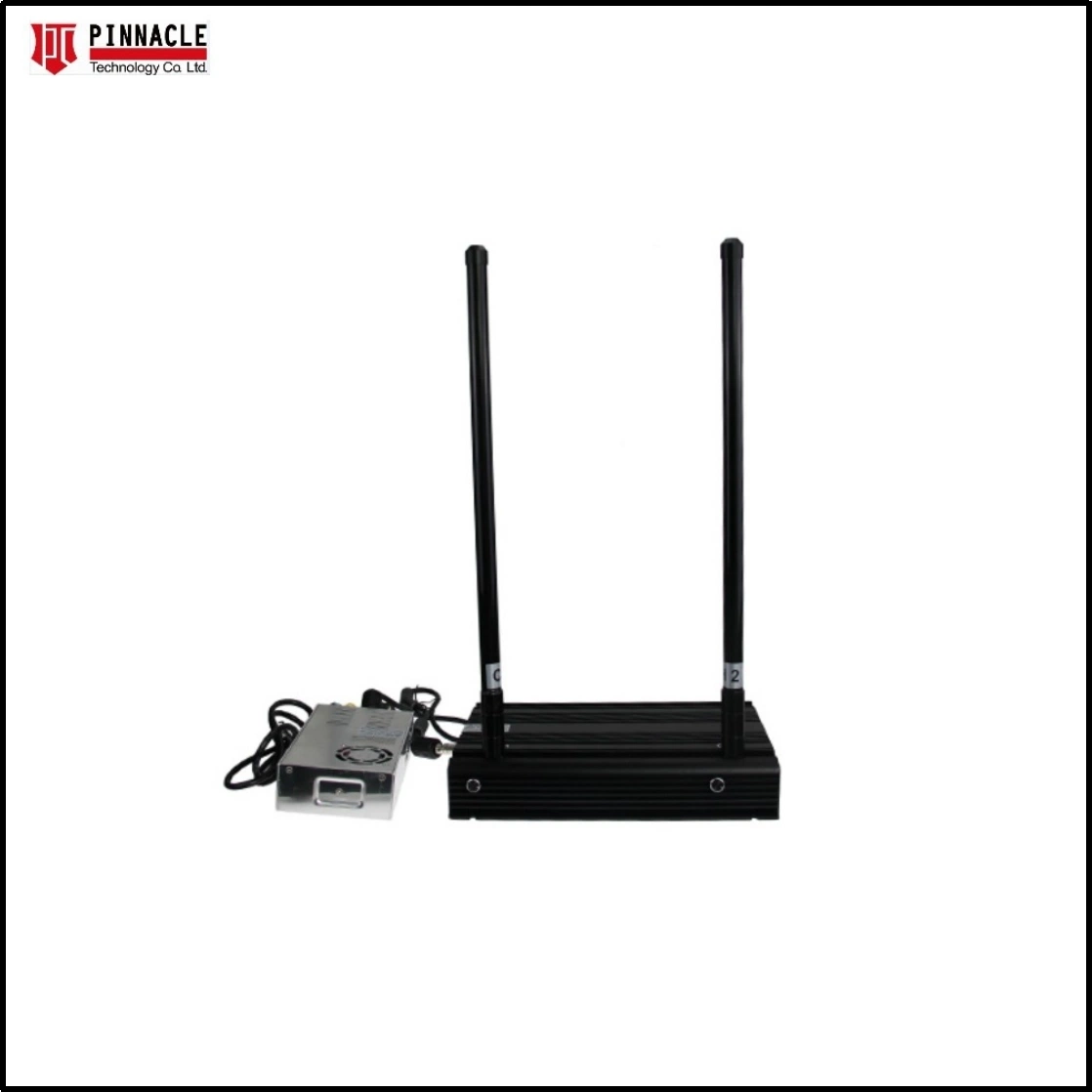 2-Antennas High Power 35W WiFi-2.4G-5.8g Signal Blocker