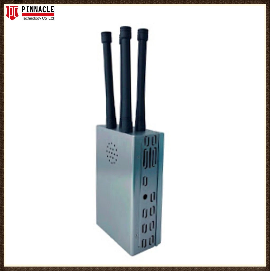 30W L1 ~ L5 GPS Wifi Cell Phone Handheld GPS Blocker 4 Antennen Afstandsbediening 0