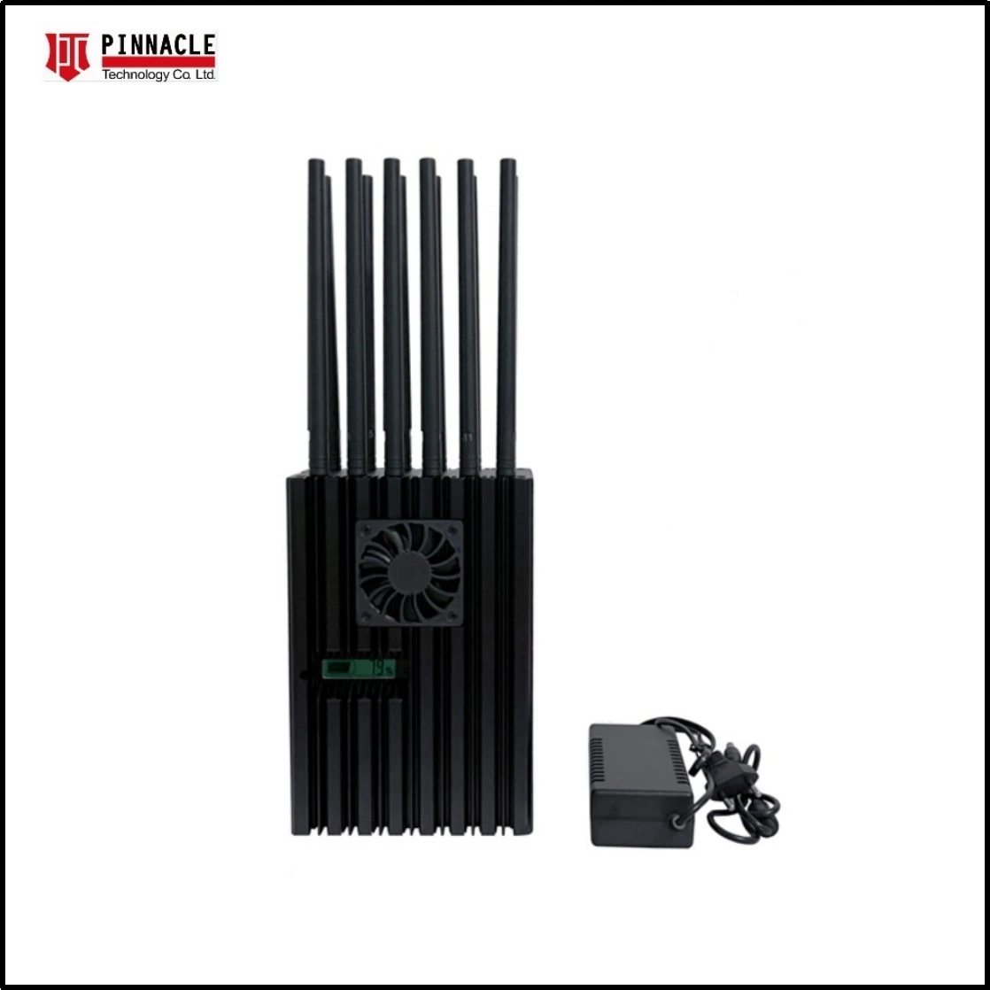 12-Channels CDMA/GSM/PCS/3G/LTE Signal Blocker GPS WiFi Signal Blocker up to 60W