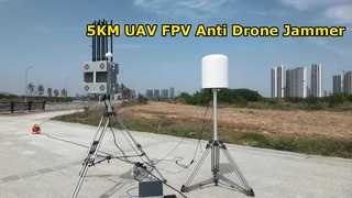 Vast type Outdoor UAV FPV Drone Detector Anti Drone JAMMER
