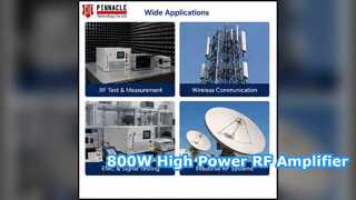 800W 1200 1400MHz RF-eindversterker van industriële kwaliteit