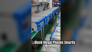 Krachtige gevangenisstoorzender met controle op de witte lijst. Aangepaste oplossing beschikbaar.