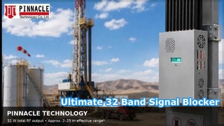 Handheld 32W 32-kanaals signaalstoorzender Onafhankelijke bandcontrole DIP-schakelaar 5G WiFi GPS-telefoonblocker